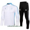 Real Madrid Trenings Collegegenser Set 2021-22 Kvart-Zip Hvit - Herre